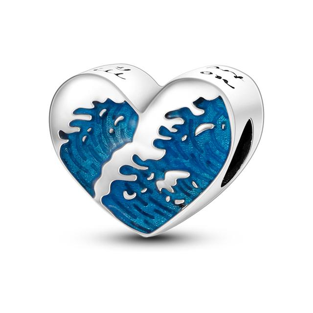 Подвески Plata Charms Of Ley 925 Elephant Katty Car Coffee, подвески, подходят для оригинального браслета Diy