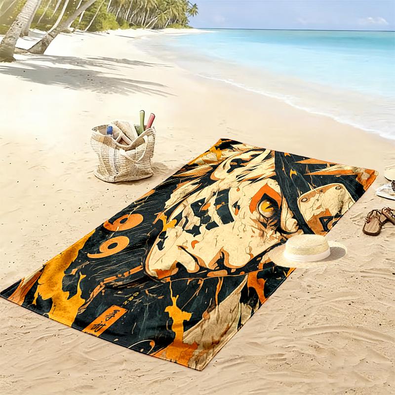 naruto Beach Towel, A Must-have for Any Perfect Trip, Perfect Birthday, Holiday Gift For Family and Friends