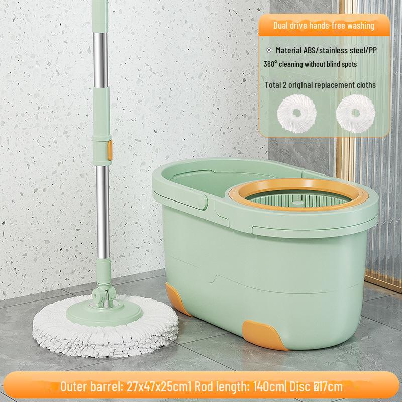 Набор вращающихся швабр Meitianle с ведром и присоской