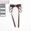 Coffee Color Shirt Unique Accessories Elegant Neck Tie New Charming Pins  For Girls