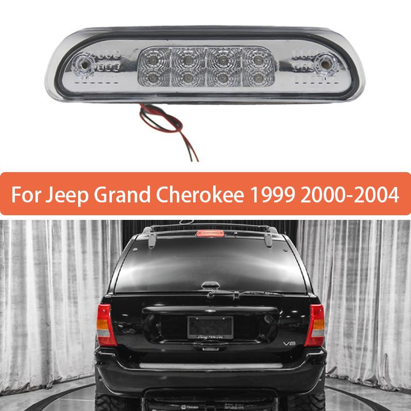 High Mounted Brake Light White For Jeep Grand Cherokee 1999 2000 2001 2002 2003 2004 Rear Roof 3rd Brake Light 55155140AB