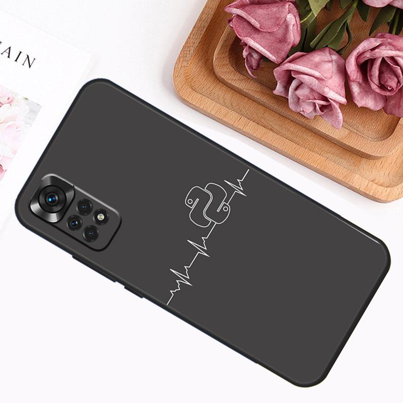 Programming Coding Case For Xiaomi Redmi Note 9 10 11 12 13 14 Pro 9S 10S 11S 12S Redmi 14C 13C 10C 12C Cover