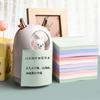 Morandi Color Strong Adhesive Sticky Notes For Student Hand Account Memo