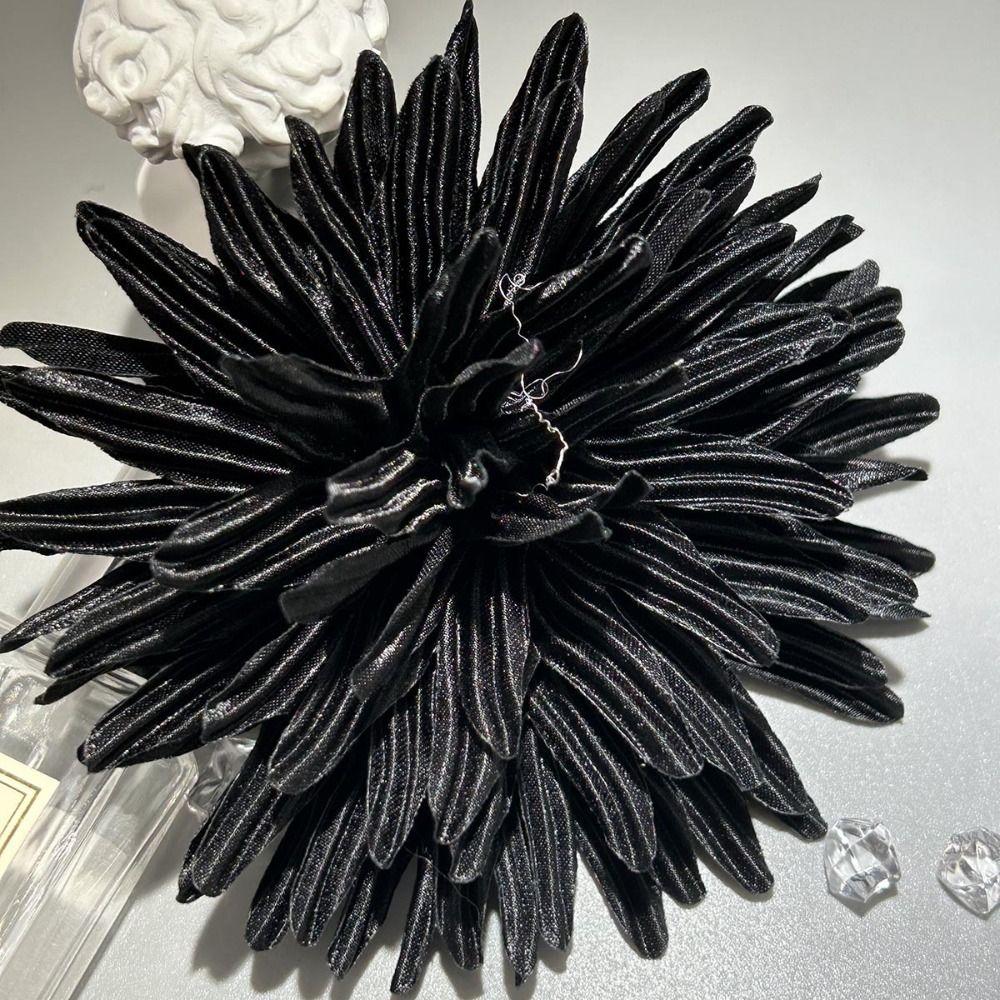 Suit Sweater Coat Large Flower Brooch Fabric Handmade Accessories Pin Brooch New Corsage