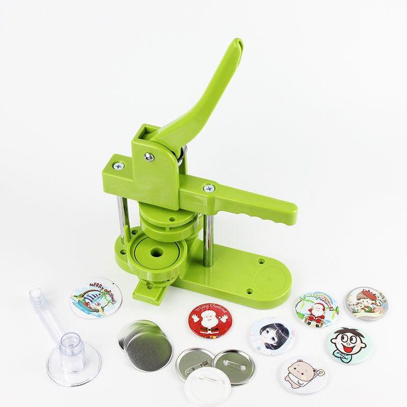 Small Portable Button Badge Making Machine Button Badge Maker DIY Punch Press Pin Badge Making Machine