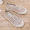 Summer Mesh Shoes Children Breathable Fisherman Shoes Lace Student One Pedal Soft Sole Casual Mother Women's Shoes