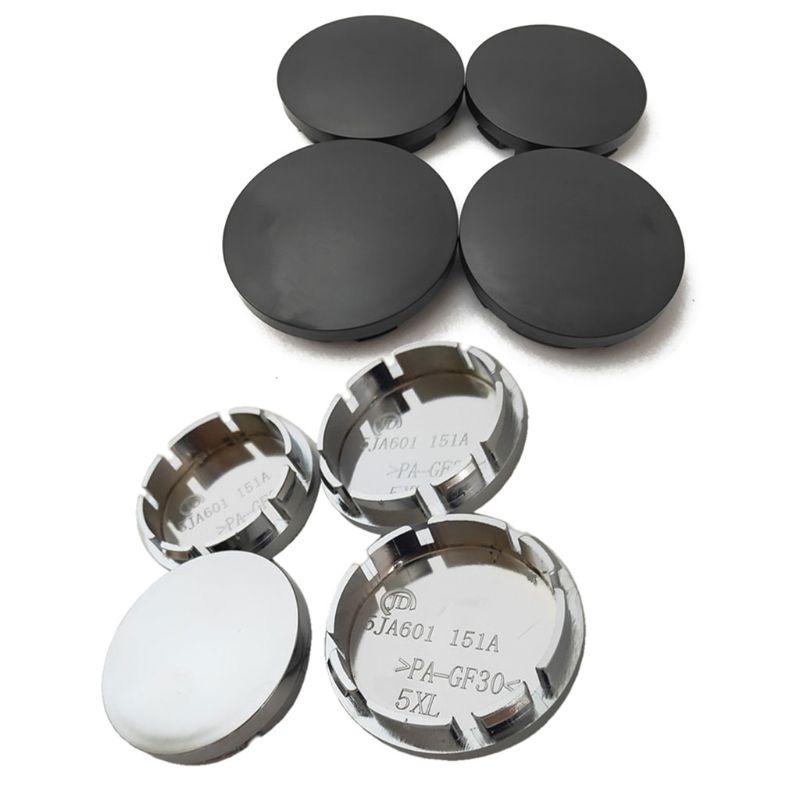 4 шт. 56 мм автомобильные колпачки для ступицы колеса Универсальный ABS автомобильный обод шины