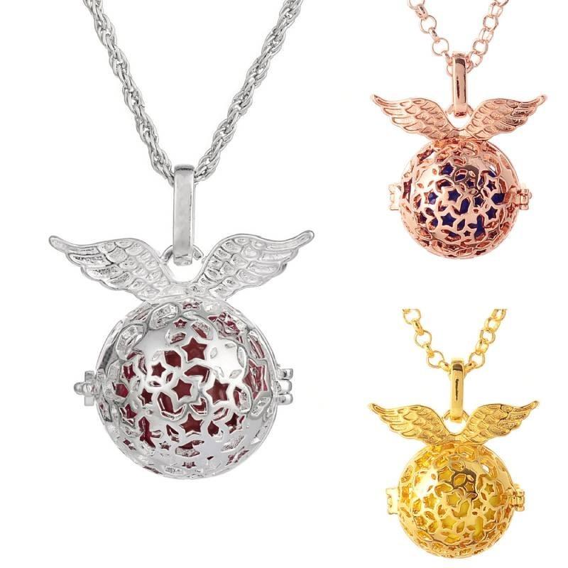 Экзотическое медное ароматерапевтическое ожерелье для беременных женщин с подвеской в виде звезды и диффузором для эфирных масел