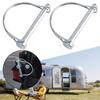 2pcs Quick Lock Release Trailer Truck Coupler Safety Camper Cargo Stroller Marine Hitch Pin Boat Accessories Clip Hook Bicy K2W4