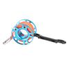 KEEP DIVING Aviation Aluminum Finger Reel Clip Scuba Diving Tech Spool 15m Line(Blue)