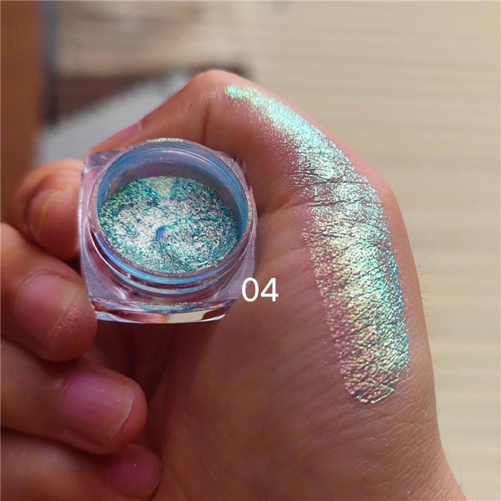 Multicolor Chameleon Eyeshadow Powder Pigments Eye Shadow Highlighter Shining Eye Makeup Cosmetics LM