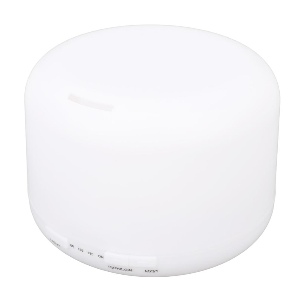 Ароматерапевтический диффузор 500 мл с 3 скоростями, RGB-подсветкой, бесшумным 7-цветным светодиодным ультразвуковым увлажнителем воздуха