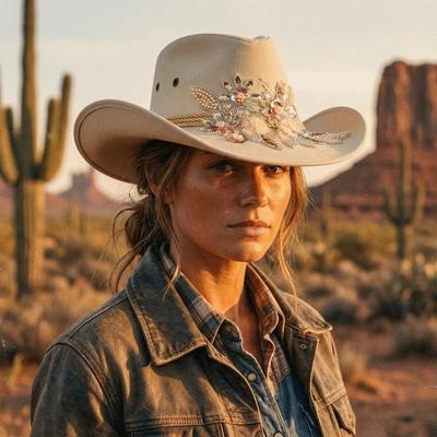 Вышитая Солнцезащитная Шляпа Рыцаря Широкополая Тибетская Шляпа Западная Ковбойская Кепка Пастух