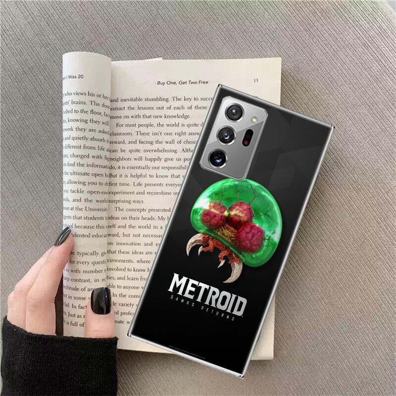 Игровой чехол M-METROID для Samsung Galaxy S25 Edge S24 S23 FE S22 S26 Ultra S21 S20 S10 Plus Capa Мягкий