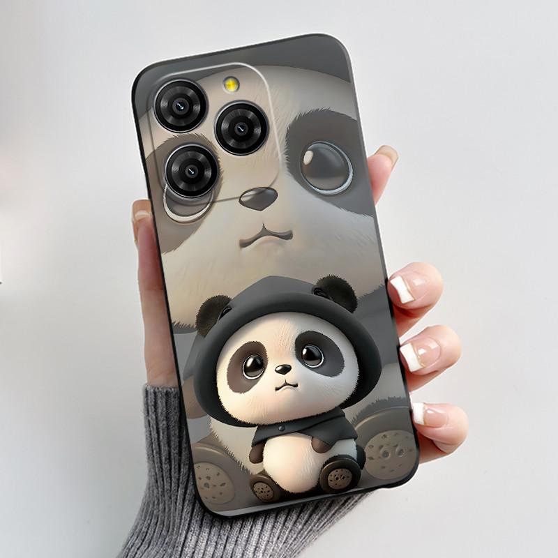 For Blackview Shark 9 5G Case Cute Funny Love Heart Rabbit Soft Silicone Protective Back Cover For Black View Shark 9 Phone Case