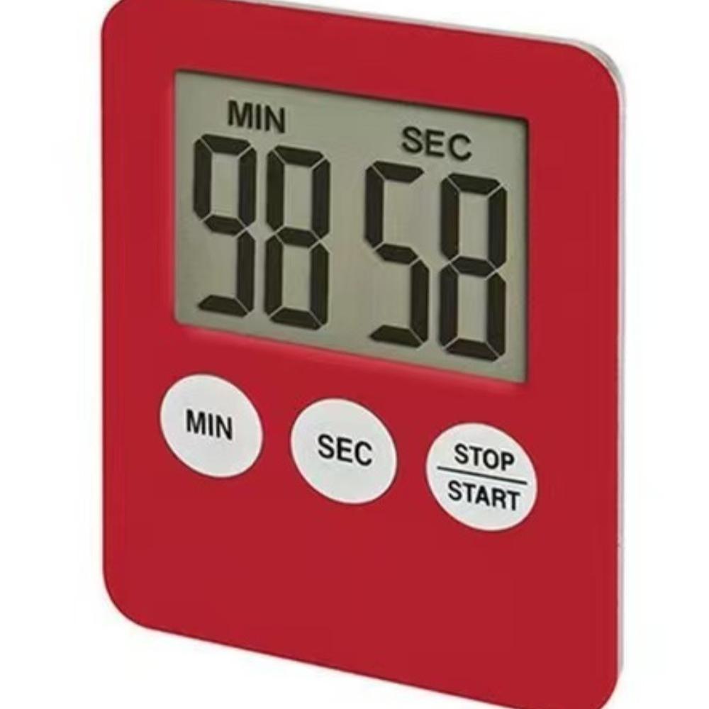 Magnetic Kitchen Timer Digital Cooking Baking LCD Count Down Up Loud Alarm Countdown Alarm Magnet Clock Sleep Clock Kitchen Sup