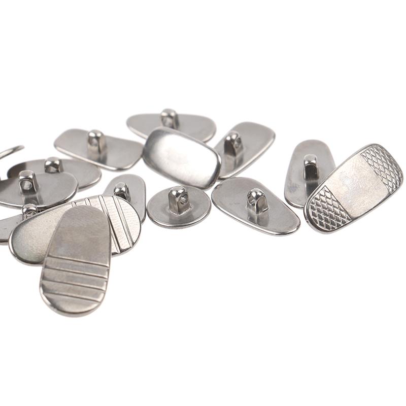 1 пара носоупоров титановые каплевидные ввинчивающиеся для очков противоскользящий фиксатор