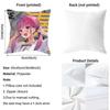 virtual anchor Minato Aqua Cushion Cover Pattern Printed Pillowcase for Living Room Sofa Cushion Cover & Bedroom Decor