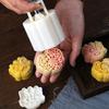 Hand-Pressure Moon Cake Mold Lion/Latches Shape Cookie Stamps Mooncake Makers