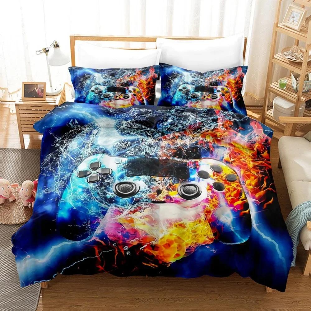 Роскошный темно-синий комплект постельного белья Galaxy Twin Full Queen King Size, пододеяльник/пододеяльник, комплект сияющих звезд, звездное небо, пододеяльник