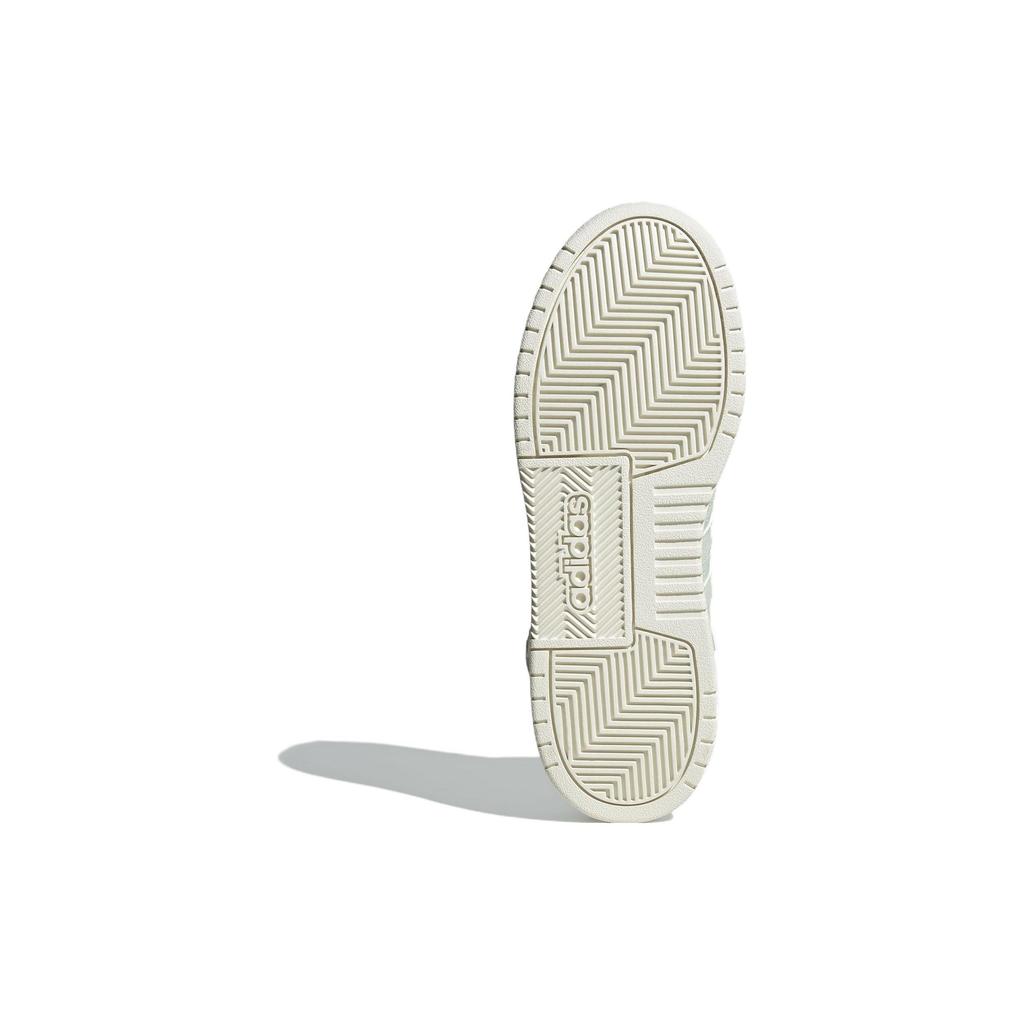 Adidas Neo Entrap Кроссовки унисекс хай-топы на шнуровке с круглым носком белые зеленые ID6007