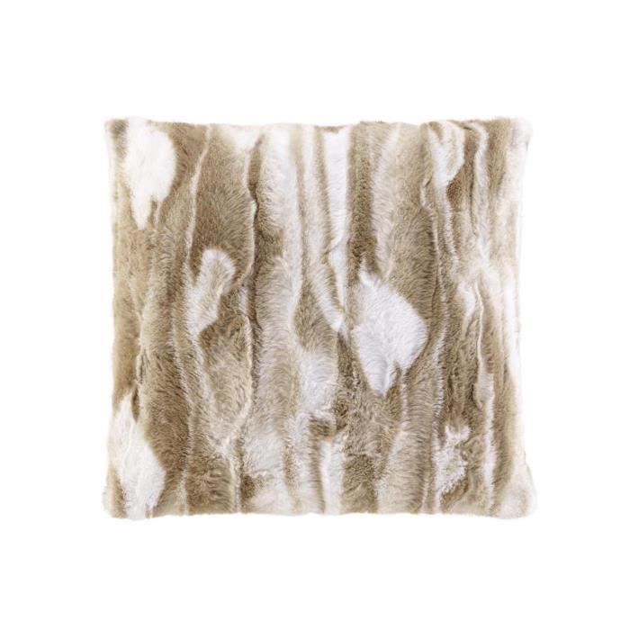 Housse de coussin - Cheyenne - 40x40cm - 100% polyester - Marron - Intérieur