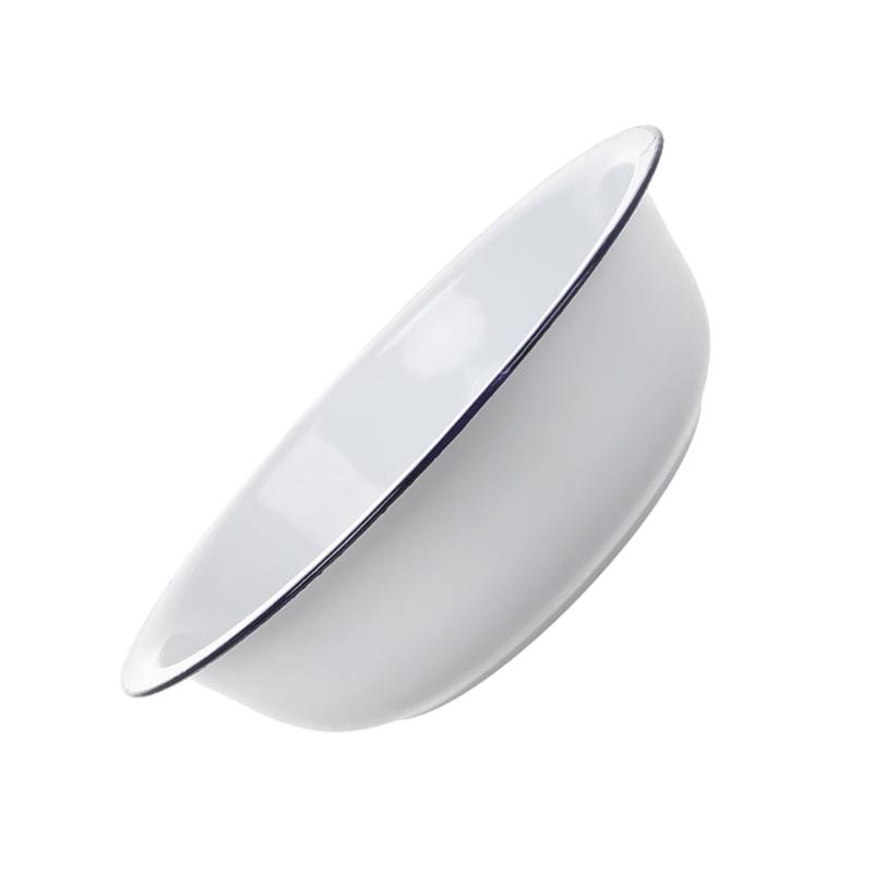 652F Эмалированный смесительный таз Гигиеничное покрытие Эмалированная посуда Идеально подходит для современных домохозяйств