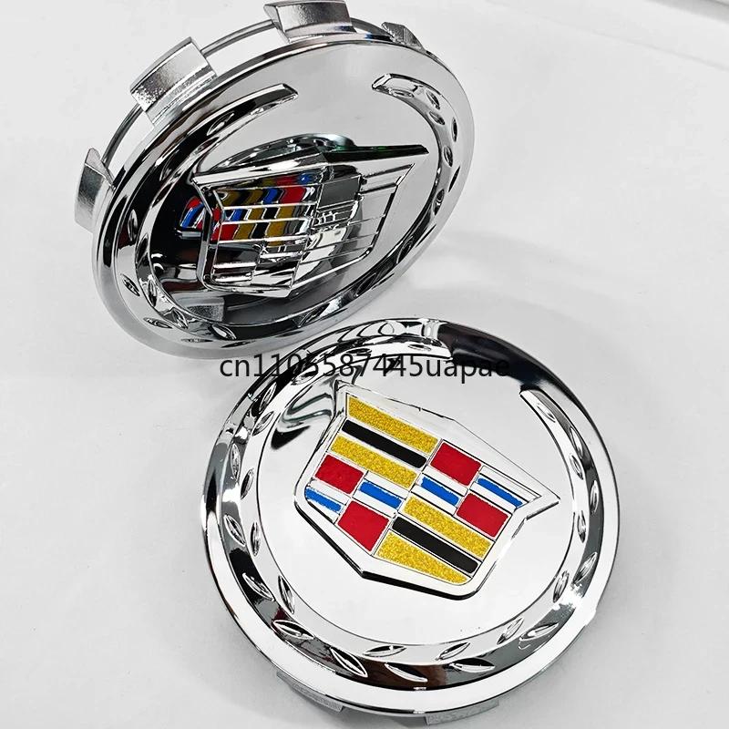 ljbnr1 4pcs ABS Car Wheel Center Hub Cap Cover Styling 83mm 9595891 Accessories For Cadillac Escalade
