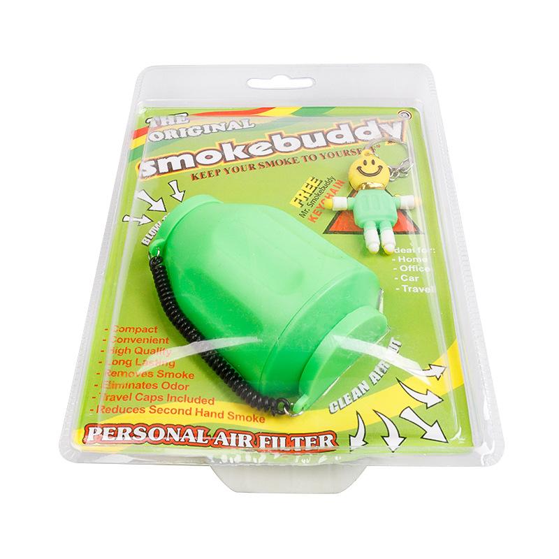 Portable Smoking Air Filter Office Car Personal Smoke Purifier Activated Carbon Filtration Party Supplies Cigarette Gift