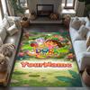 Dora Explorer Customize Your Name Floor Mat Suitable for Study room Outdoor Dining Room Playrooms Anti-slip Rug Office home decor