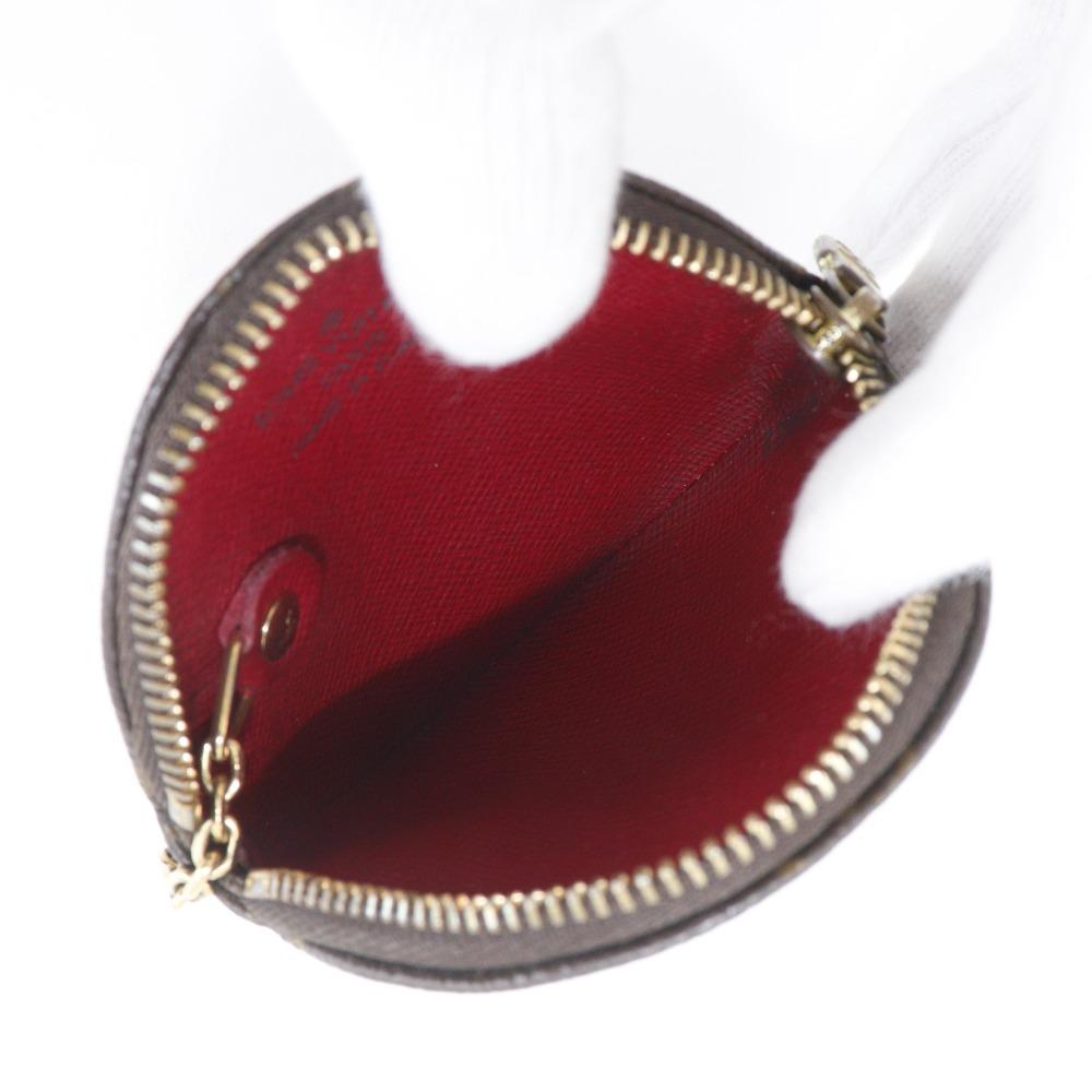 LOUIS VUITTON Portonet Ron Coin Purse M95043 Takashi Murakami Cherry Brown Monogram canvas Women Used
