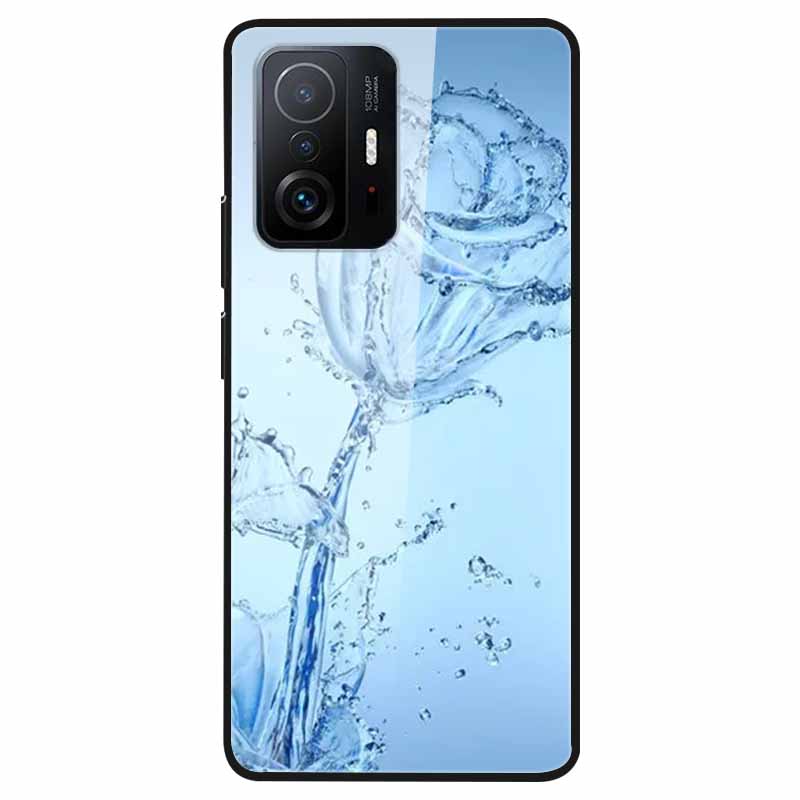 Роскошный чехол для Xiaomi Mi 11T Pro Чехол Закаленное Стекло Чехол для Xiaomi 11T 11 T Pro Чехол для Телефона Xiaomi 11TPro Fundas 2021