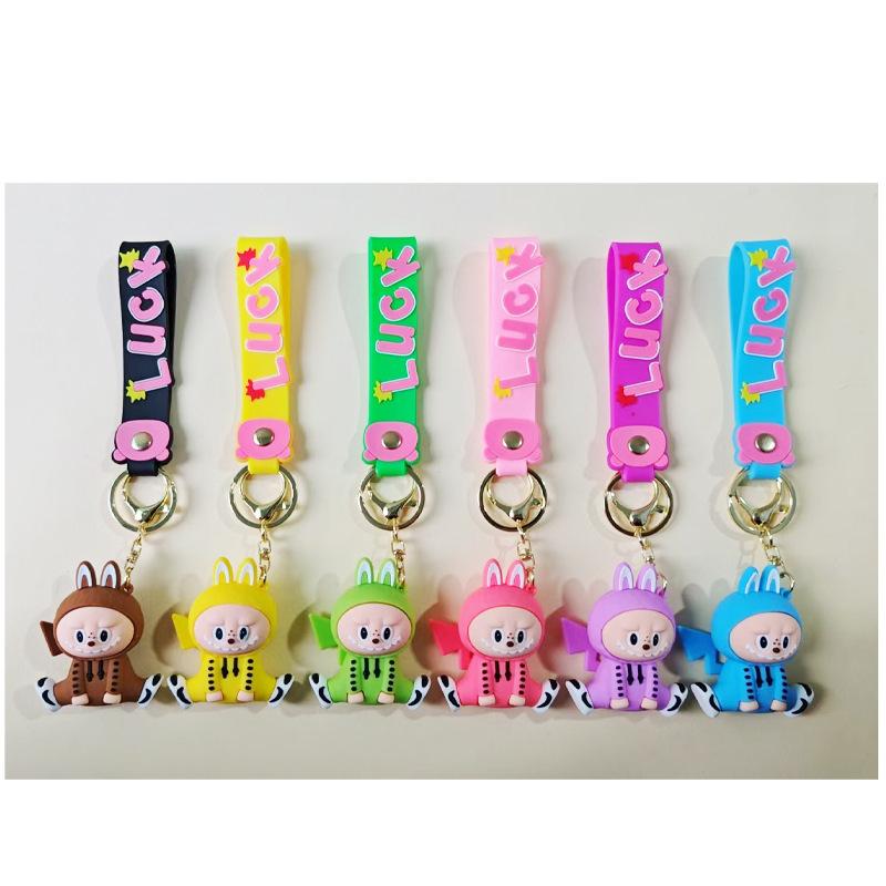 1 шт. Брелок-подвеска в виде овечки для пары, подвеска для ключей от машины или сумки