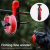Fishing Rod Line Winder Convenient Line Clamp Fishing Line For Various Coil Sizes Line Winder Spinning Baitcasting Tools