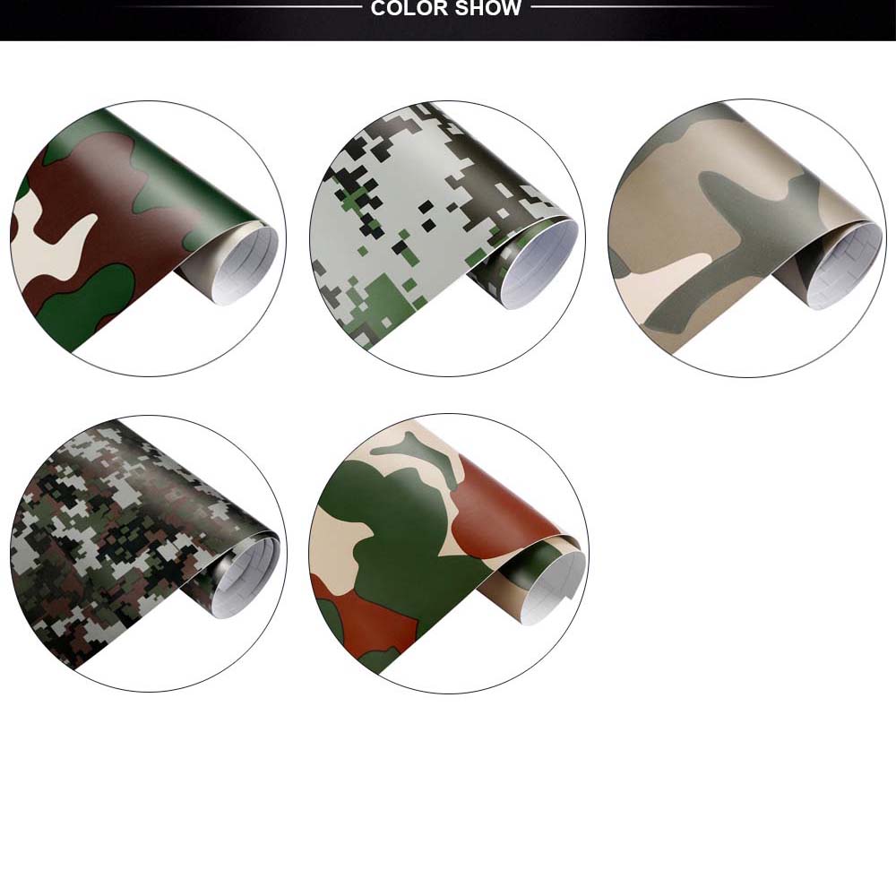 Виниловая пленка для мотоцикла, ПВХ, внешние аксессуары для автомобиля, камуфляжная пленка для автомобиля, наклейка в виде пустыни