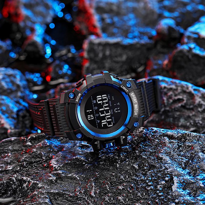 Модные унисекс цифровые мужские кварцевые часы светящиеся детские часы студенческие наручные электронные часы спортивные водонепроницаемые военные большой циферблат новый будильник