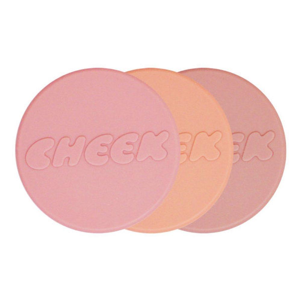 Tony Moly Cheek Tone Jelly Blusher 3.5g / Mochi Puff Built-in No. 1 Fog Pink