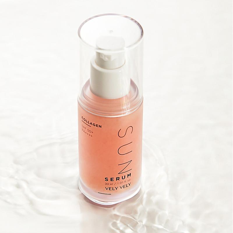 VELY VELY Солнцезащитная сыворотка с коллагеном SPF 50+ PA++++ 30 мл