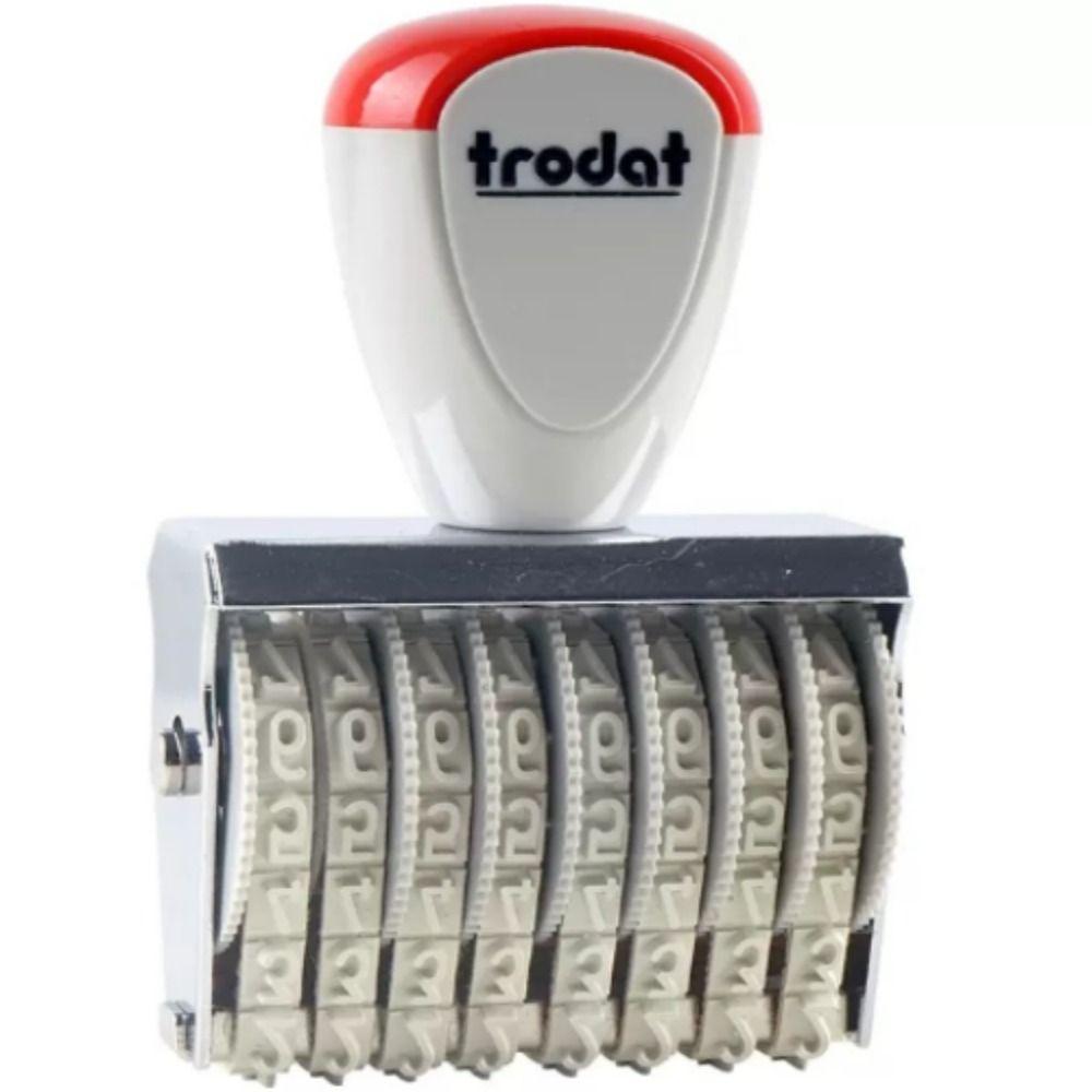 Personalized Roller Stamps Changeable Business Stamps Multi-Function Number Stamp Office