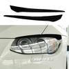 Для BMW E92 E93 2007-2014 Глянцевый Черный АБС-Пластик Передняя Фара Накладка Накладка На Веко Накладка На Фару Наклейка Авто Аксессуары