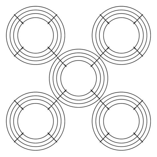 20cm/25cm Metal Hoop Wreath Frame Wire Ring Flower Garland Holder DIY Wreath Making Supplies for Festival Wedding Party