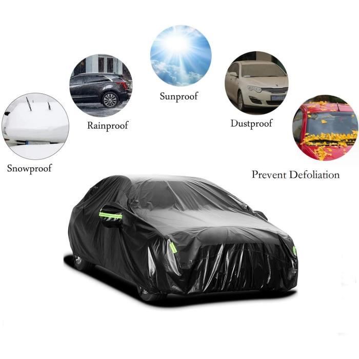 Protective Tarpaulin - PR - 540x180x120cm - Waterproof - Anti UV - Black Color