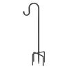 Flower Pot Holder Height Adjustable Rustproof Corrosion Resistant Bird Feeder Pole Solar Light Lantern Hanger Hook