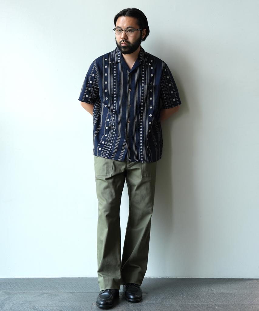 Bancheu Npg Hbt Cotton One Wash Fatigue Pants - Olive