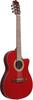 IBANEZ Тонкий корпус гитары Elegat с толщиной корпуса около 70 мм [прозрачный красный глянцевый] GA30TCE-TRD
