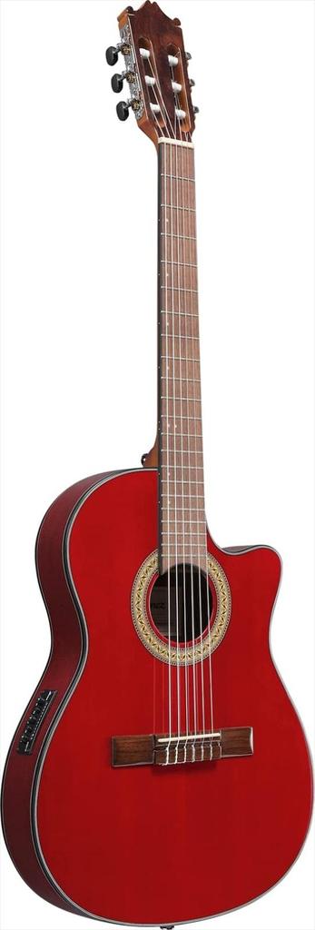 IBANEZ Тонкий корпус гитары Elegat с толщиной корпуса около 70 мм [прозрачный красный глянцевый] GA30TCE-TRD