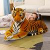 Wild Animals Animal Dolls Plush Doll Plush Animal Toy Lifelike Tiger Plush Toy Tiger Stuffed Toys