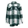 Женские фланелевые рубашки в клетку с длинными рукавами, топы на пуговицах стандартной посадки, осенняя уличная одежда