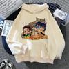 Demon Slayer Japanese anime hoodie 2000s Japanese style Y2k men's fashion casual hoodie Harajuku cartoon hoodie