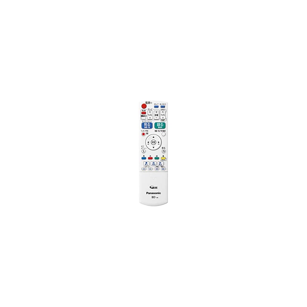 Panasonic Blu-ray/DVD Player/Recorder Remote Control TZT2Q011225 (Successor to N2QAYB000996 and N2QAYB000902)